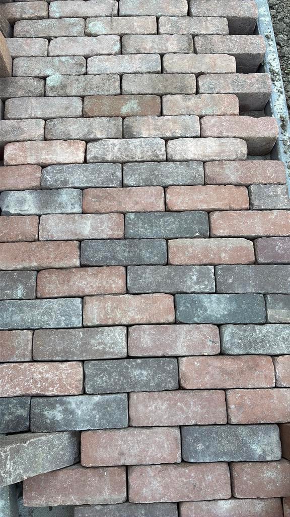 Gebakken klinkers, Ophalen, Zo goed als nieuw, Klinkers