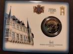 Luxemburg 2 euro 2024 BU Schuman Coincard, Ophalen of Verzenden, Luxemburg, 2 euro, Setje