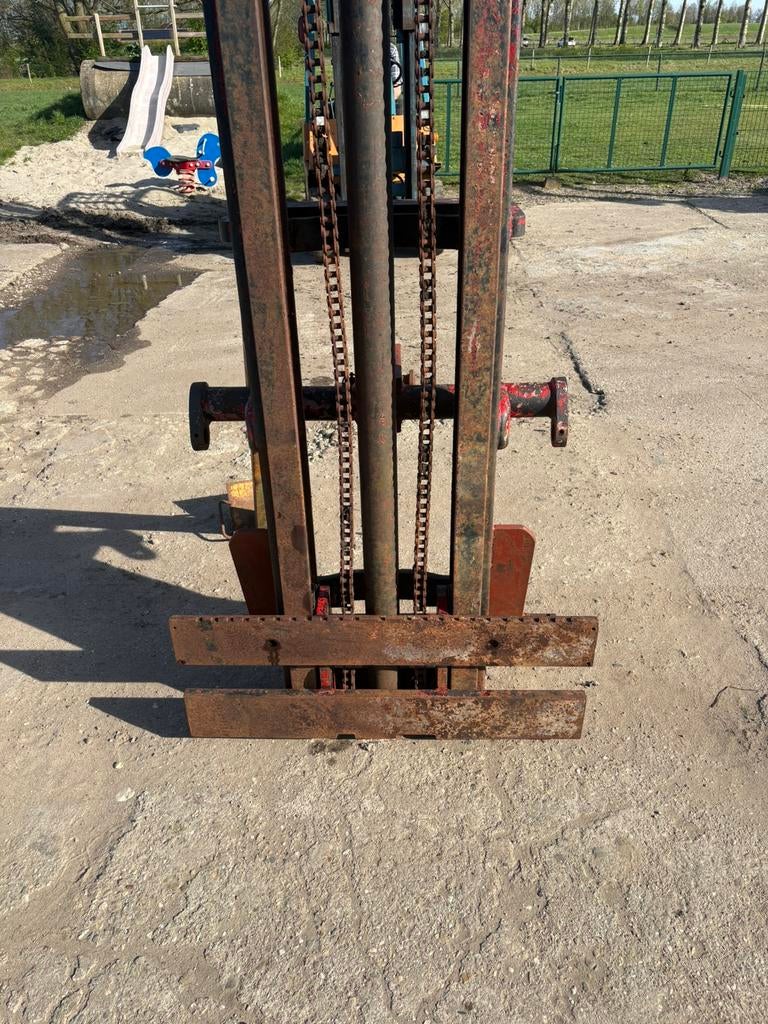 Hefmast voor tracktor, Ophalen