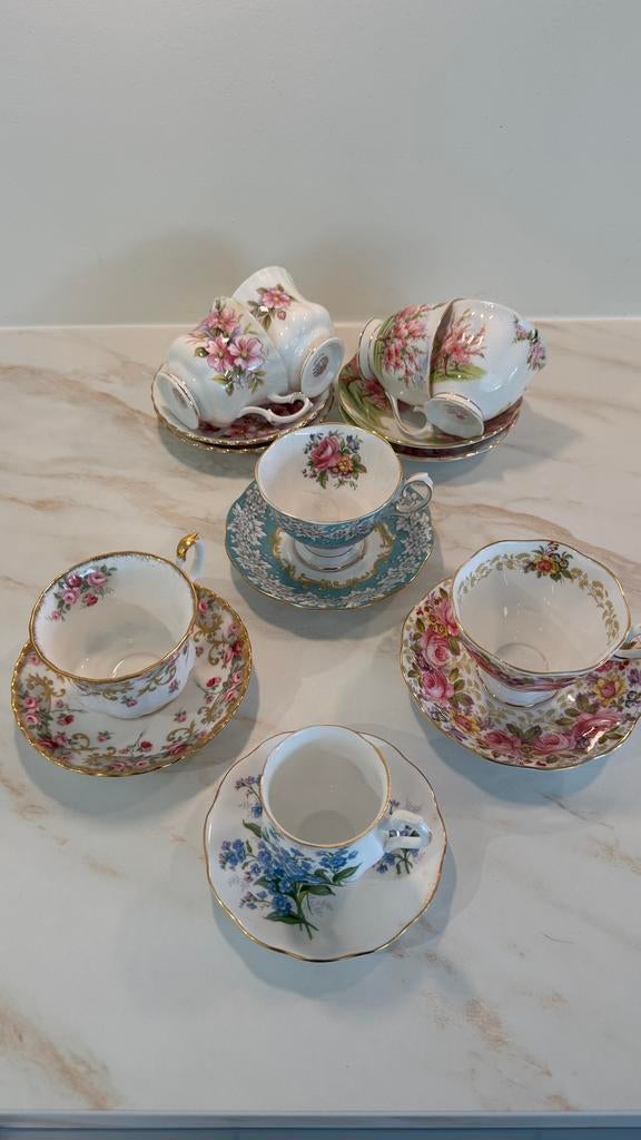 Royal Albert Kop en Schotels - Diverse Bloemenpatronen, Ophalen of Verzenden