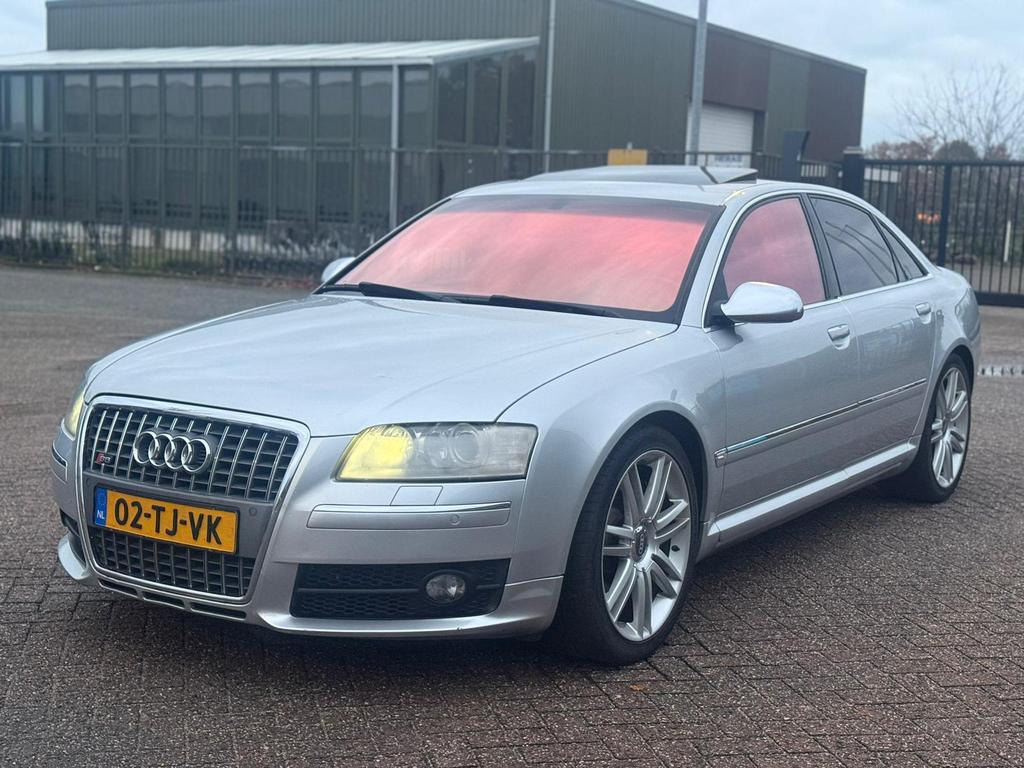 Audi S8 5.2 331KW Quattro AUT 2006 Grijs ALCANTARA ABC APK N, Automaat, Euro 5, 3500 kg, Zwart