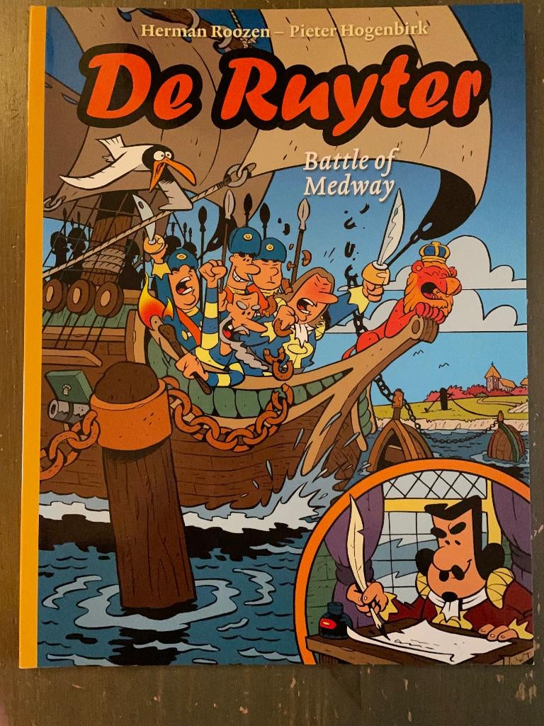 de Ruyter (engelse versie) 2.50 euro, Boeken, Eén stripboek, Ophalen of Verzenden, Zo goed als nieuw