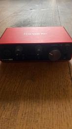 Focusrite scarlett solo teab, Ophalen of Verzenden, Zo goed als nieuw