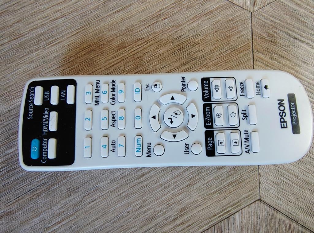 Afstandsbediening voor Epson Beamer - Origineel, Ophalen of Verzenden, Gebruikt, Origineel