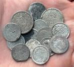 Kavel 10 en 25 cent nederland zilver, Postzegels en Munten, Munten | Nederland, Koningin Juliana, Setje, Zilver, 25 cent