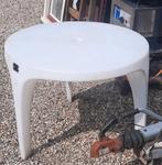 Tuintafel, Ophalen, Kunststof, Gebruikt, Rond
