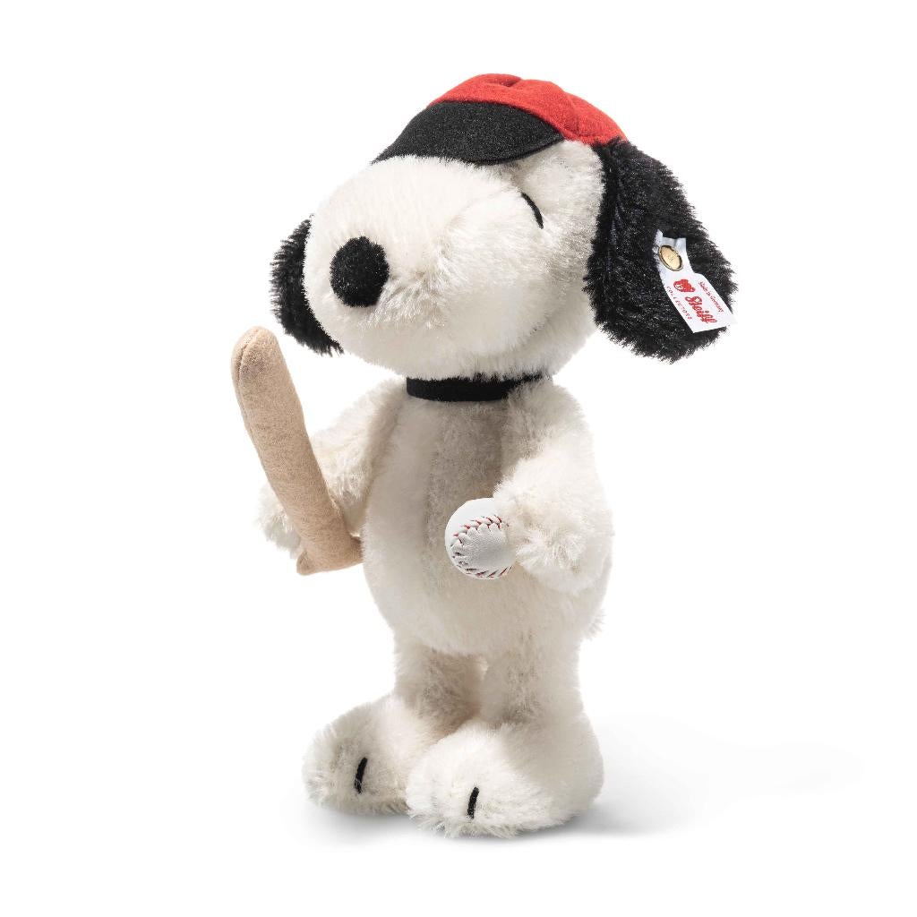 Steiff Snoopy met Honkbalknuppel EAN 356346, Verzamelen, Ophalen of Verzenden, Nieuw, Overige typen, Steiff