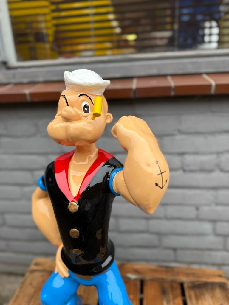 Popeye Beeld - Decoratief Figuur - Vintage Stijl, Verzamelen, Ophalen, ., Zo goed als nieuw, .