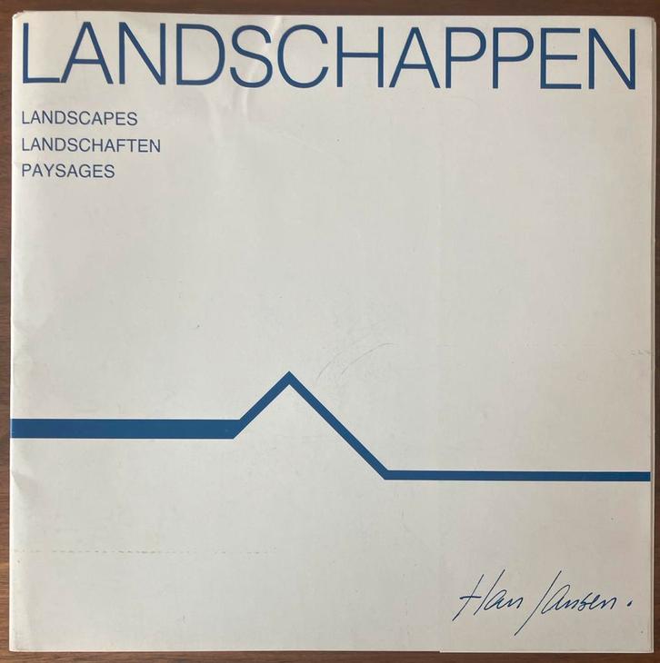 Han Jansen - Landschappen (1984) - Kunstmap, Antiek en Kunst, Kunst | Tekeningen en Foto's, Ophalen of Verzenden