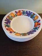 Acapulco Villeroy & Boch 6 diepe borden, Ophalen of Verzenden, Zo goed als nieuw, Bord(en), Overige stijlen