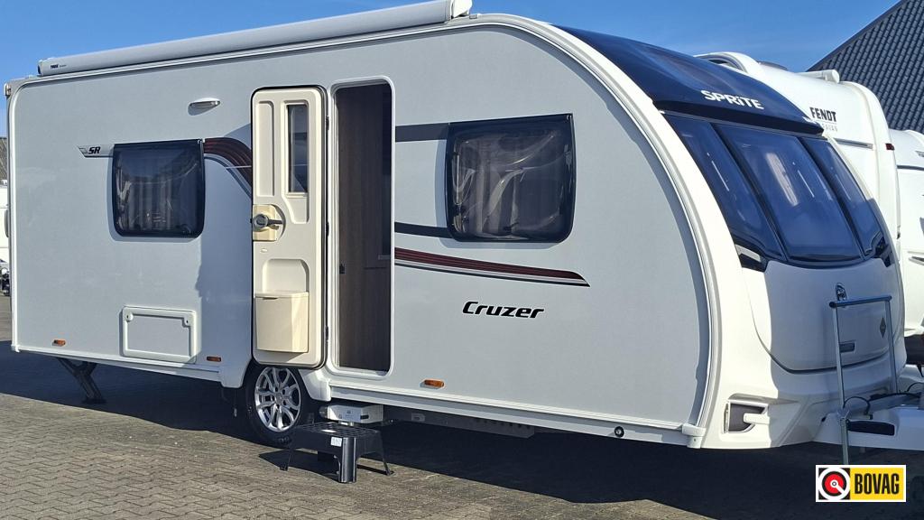 Sprite Cruzer 492 SR Enkele bed./ Mover /Thule, Overige typen, Bedrijf, 4 tot 5 meter, Sprite