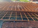 IJzeren bouwstaalmatten 3x2m, 8mm dik, 15x15, Ophalen of Verzenden, Gebruikt, IJzer