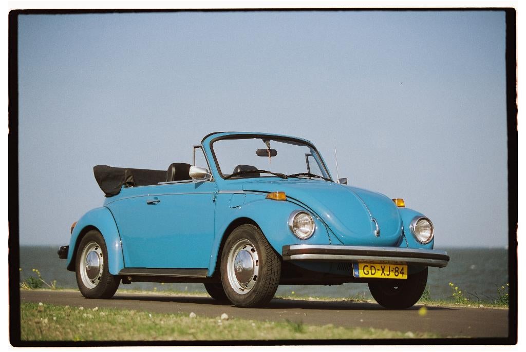 Volkswagen 1303 1976 Blauw, Lederen bekleding, Achterwielaandrijving, 63 pk, 4 cilinders