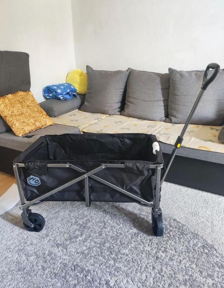 Stevige Inklapbare bolderkar! Nergens goedkoper, Caravans en Kamperen, Bolderkarren, Zo goed als nieuw, Ophalen of Verzenden