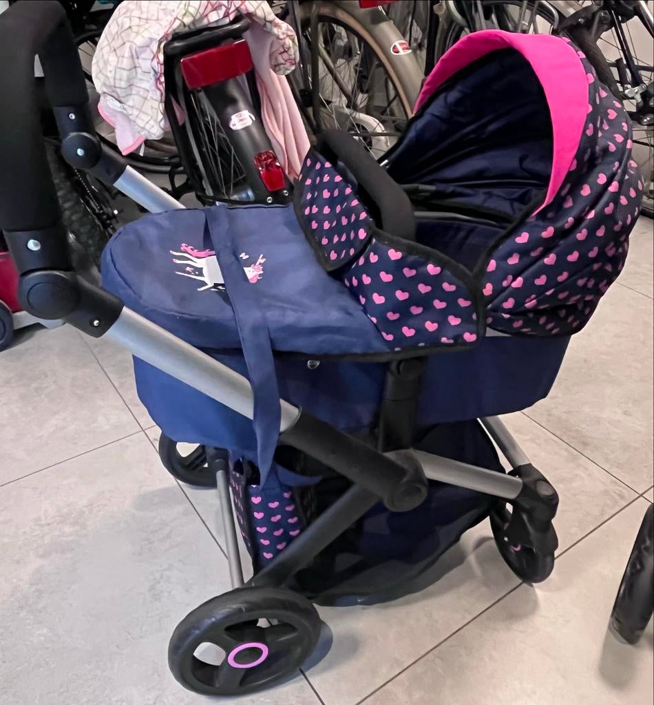 Speelgoed kinderwagen met luiertas, diverse standen, Kinderen en Baby's, Ophalen, Gebruikt, Jongen of Meisje