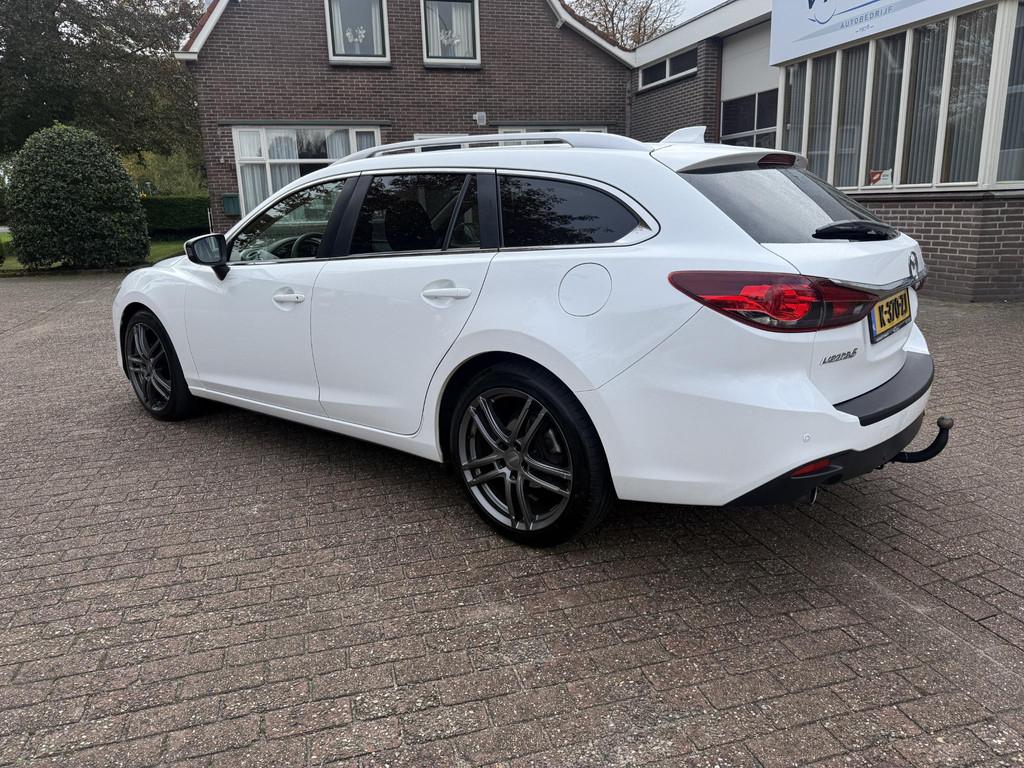 Mazda 6 Sportbreak 2.0 HP TS+ Skylease | stoel verwarming, Auto's, Mazda, Stof, Gebruikt, 680 kg, 4 cilinders