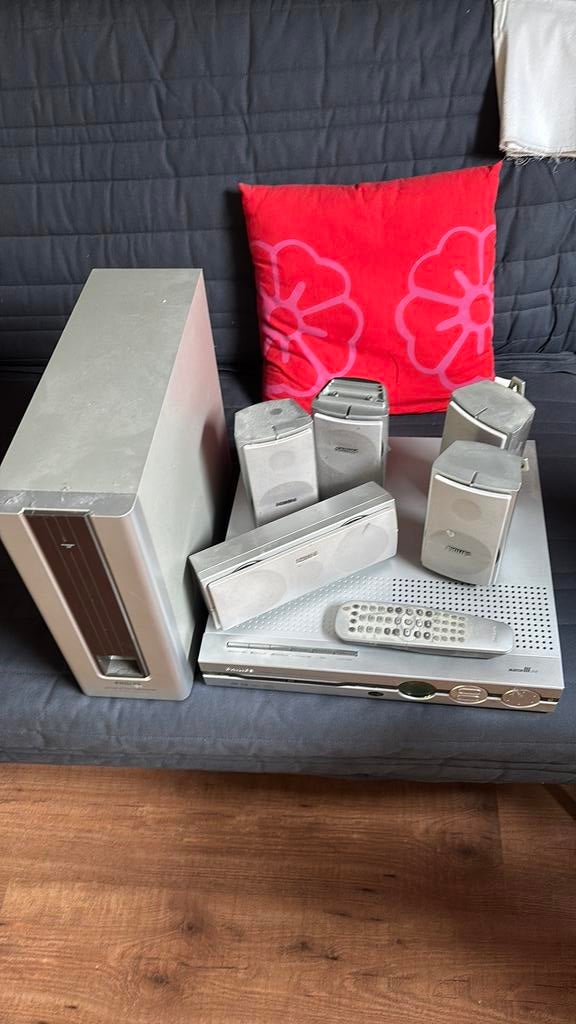 Philips lx dvd home cinema, Audio, Tv en Foto, Home Cinema-sets, Philips, Ophalen of Verzenden, Zo goed als nieuw, 5.1-systeem