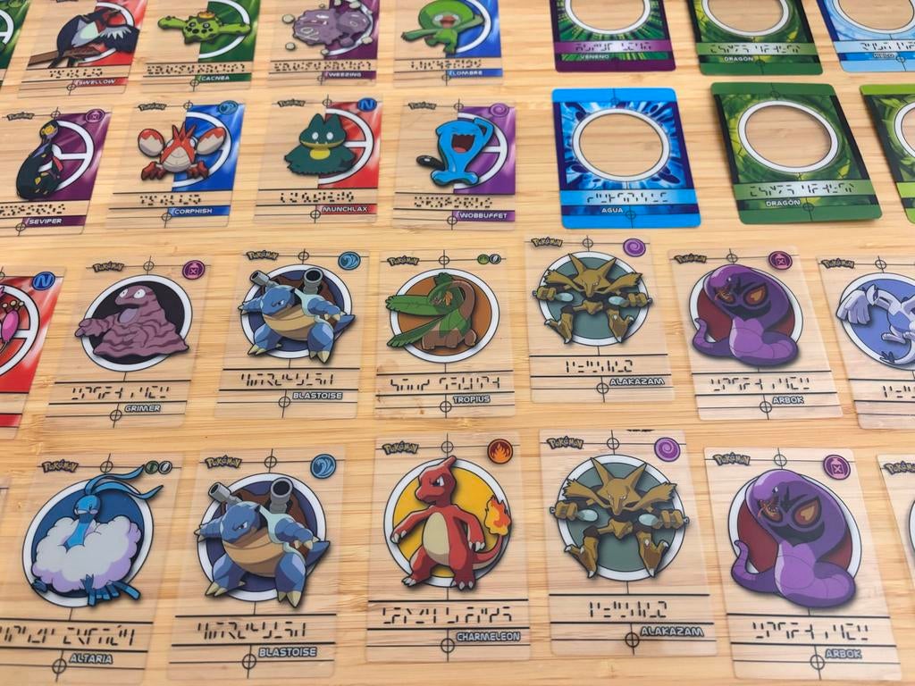 Pokémon Merlin magic message kaarten, Ophalen, Gebruikt, Meerdere kaarten