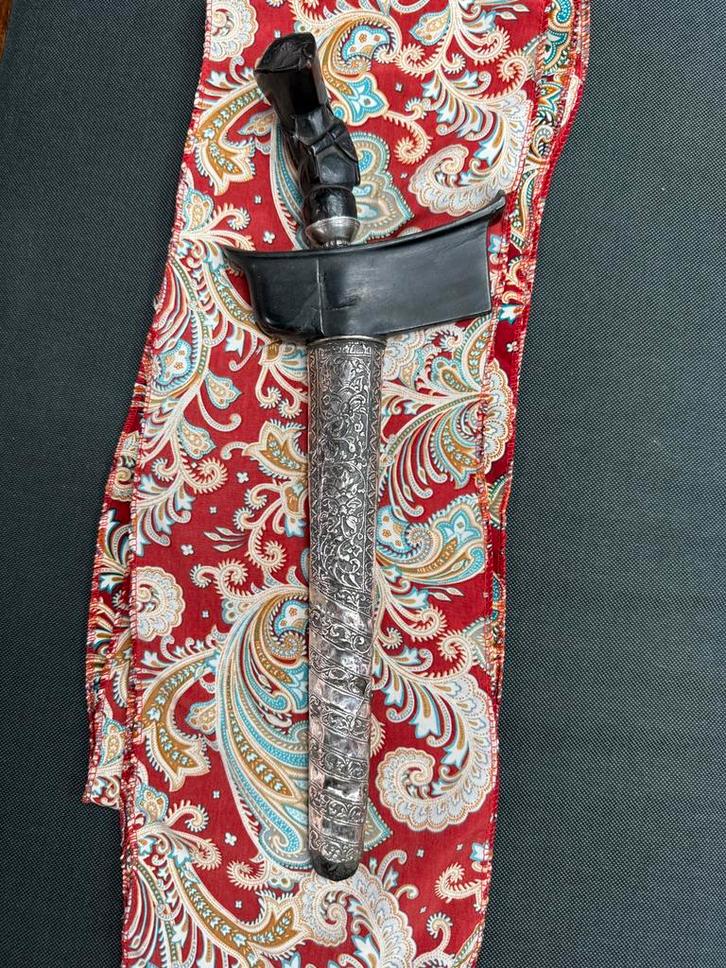 Kris keris minang zilver, Antiek en Kunst, Kunst | Niet-Westerse kunst, Ophalen of Verzenden