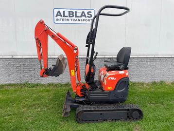 Kubota Minigraafmachine U10-3 (bj 2012) beschikbaar voor biedingen