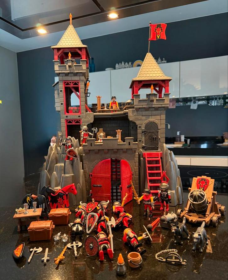 Playmobil Ridderset, Kinderen en Baby's, Speelgoed | Playmobil, Zo goed als nieuw, Complete set, Ophalen of Verzenden