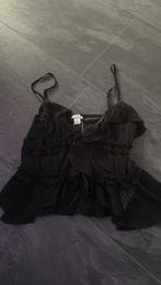 Zwart topje - Maat M, Ophalen of Verzenden, Zo goed als nieuw, Maat 38/40 (M), Zwart