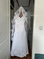 Mooi trouwjurk, Ophalen of Verzenden, Zo goed als nieuw, Wit, Trouwjurk