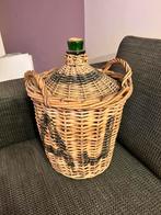 Antieke Mandfles met Initialen, Huis en Inrichting, Woonaccessoires | Kisten, Ophalen, 50 tot 100 cm, Minder dan 50 cm, Glas