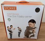 Stokke 3 in 1 baby carrier draagzak MyCarrier bruin NIEUW, Overige merken, Buik of Rug, Nieuw, Ophalen of Verzenden