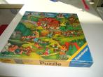 oude puzzel ,, sprookjesland , 28.6 x 28.6 van ravensburger, Ophalen of Verzenden, Minder dan 500 stukjes, Gebruikt, Legpuzzel
