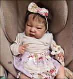 Wat een lieffie een getinte reborn, Ophalen of Verzenden, Zo goed als nieuw, Babypop, Levensecht of Reborn