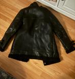 Lammy coat zwart  maat M, Ophalen of Verzenden, Zo goed als nieuw, Maat 38/40 (M), Zwart