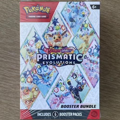 Pokémon TCG Prismatic Evolutions Booster Bundle, Hobby en Vrije tijd, Verzamelkaartspellen | Pokémon, Nieuw, Ophalen of Verzenden