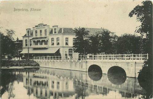 (300-446-033) Alkmaar Bergerbrug, Verzamelen, Ansichtkaarten | Nederland, Noord-Holland, Verzenden