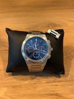 Sem Lewis horloge Moorgate SL1100054 blauw/zilverkleurig, Sieraden, Tassen en Uiterlijk, Ophalen, Zo goed als nieuw, Staal, Overige merken