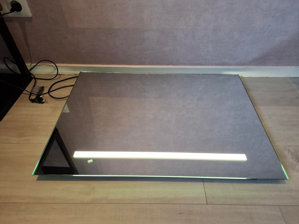 Mooie spiegel te koop inclusief licht, Huis en Inrichting, Woonaccessoires | Spiegels, Ophalen, Zo goed als nieuw, 75 tot 100 cm