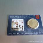2012 Vatican City Nummer 2 in coincard, Postzegels en Munten, Munten | Nederland, Ophalen of Verzenden, Koningin Beatrix, Euro's
