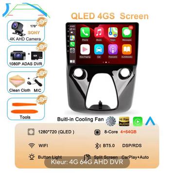 Android 14 Autoradio Voor Peugeot 108 Voor Toyota Aygo B40 beschikbaar voor biedingen