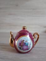 Miniatuur Limoges Stijl Theepot, Ophalen of Verzenden