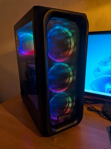 Ryzen 5 RGB Game PC met RTX 4060TI beschikbaar voor biedingen