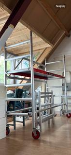 Altrex RS 44 power vouwsteiger werkhoogte 4 meter, Doe-het-zelf en Verbouw, Steigers, Ophalen, Gebruikt, Rolsteiger of Kamersteiger