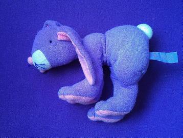 HAPPY HORSE Knuffel KONIJN FLOPPITY THE PURPLE BUNNY  beschikbaar voor biedingen