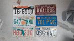 6x kentekenplaten amerikaans, Verzamelen, Ophalen of Verzenden, Zo goed als nieuw, Overige typen