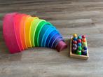 Grimm’s regenboog, Kinderen en Baby's, Speelgoed | Houten speelgoed, Ophalen, Zo goed als nieuw, Overige typen