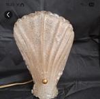 Vintage Murano Glas Schelp Wandlamp, Ophalen