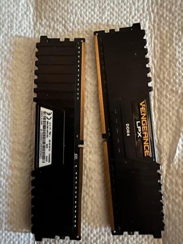 Corsair DDR4 vengeance lpx 2x8gb beschikbaar voor biedingen