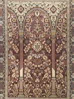 Vintage Perzisch wol Mirab Isfahan vloerkleed red 113x161cm, Persian Perzisch vintage oosters hype, 100 tot 150 cm, Crème, Ophalen of Verzenden