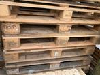 25x zware Europallets 80x120cm DIY toepassingen, Doe-het-zelf en Verbouw, Hout en Planken, 25 tot 50 mm, Zo goed als nieuw, Steigerhout