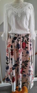 Nieuwe gebloemde rok, Kleding | Dames, Rokken, Ophalen of Verzenden, Nieuw, Onder de knie