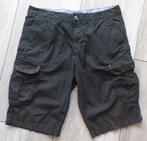 Korte broek zwart W 36, Kleding | Heren, Broeken en Pantalons, Ophalen of Verzenden, Zo goed als nieuw, Zwart, C&A